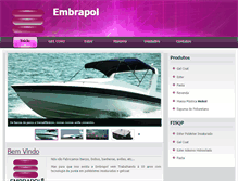 Tablet Screenshot of embrapol.com.br